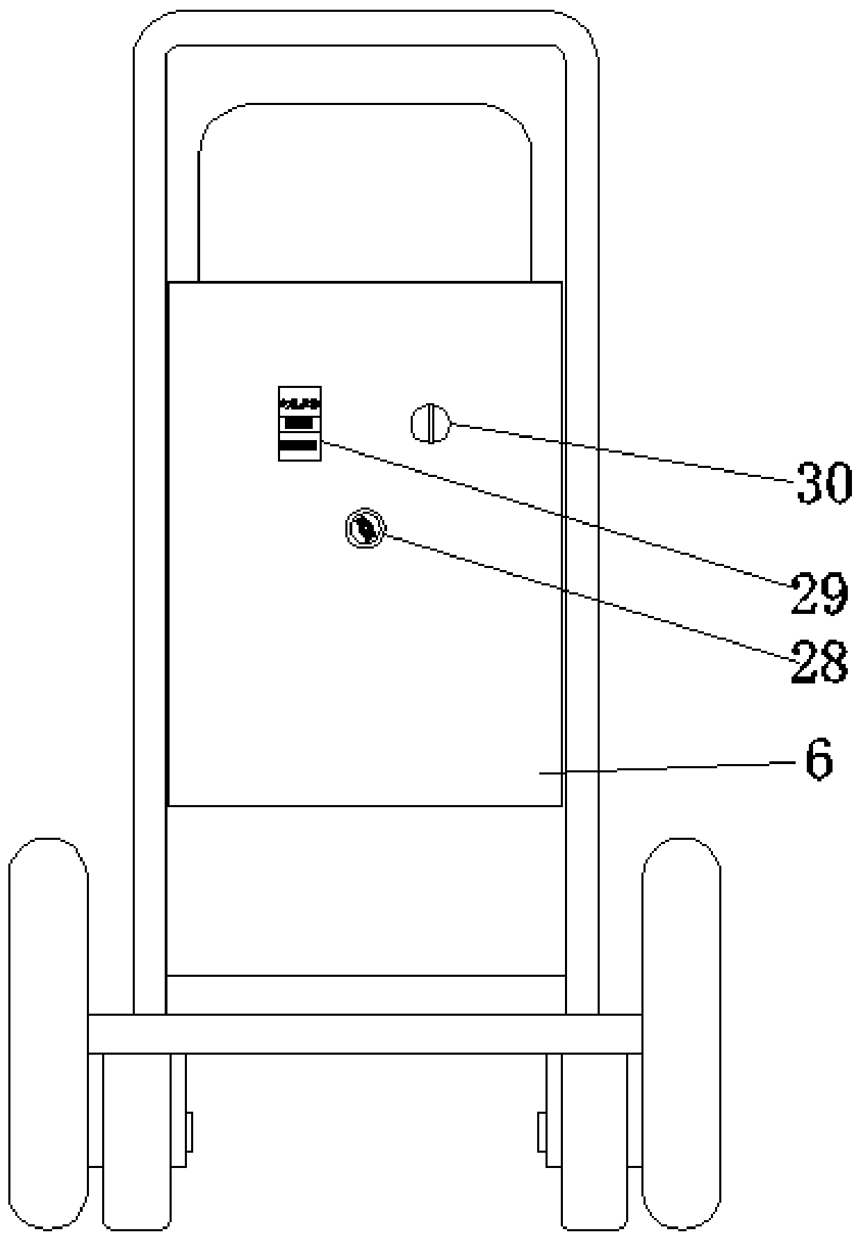 Remote-control sliding-type pulp distributor