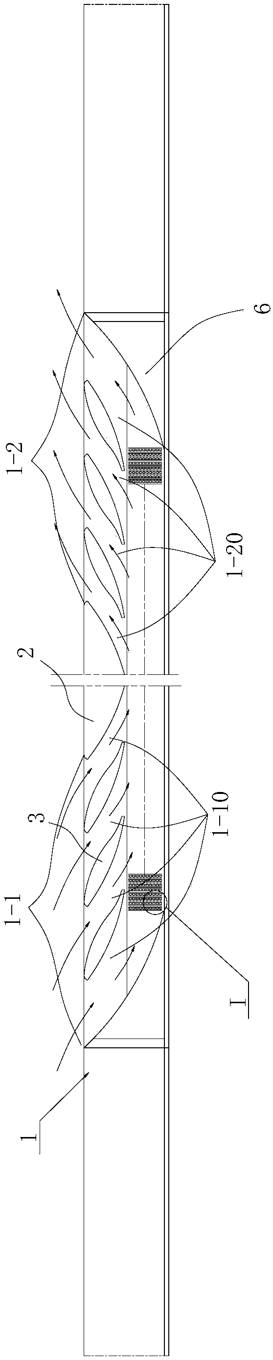 Automatic air blowing and filtering system applied to air inlets of transportation tools