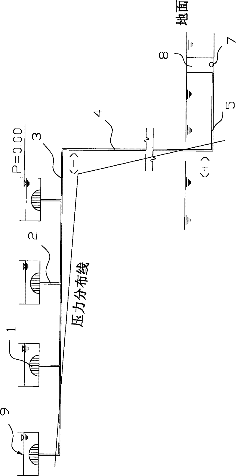 Design method and design system for roof rainwater drainage systems and drainage system