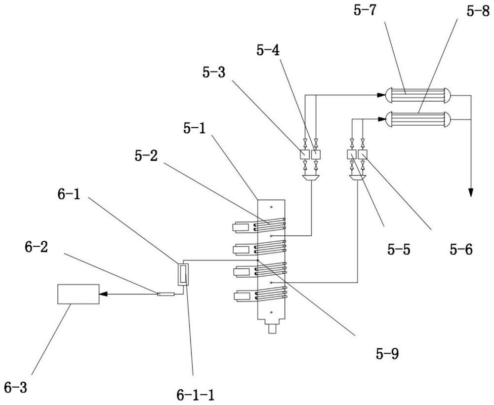 Large-scale and continuous waste organic matter energy conversion device