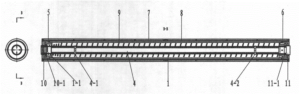 Portable sunshade capable of extending and retracting in three directions, for car