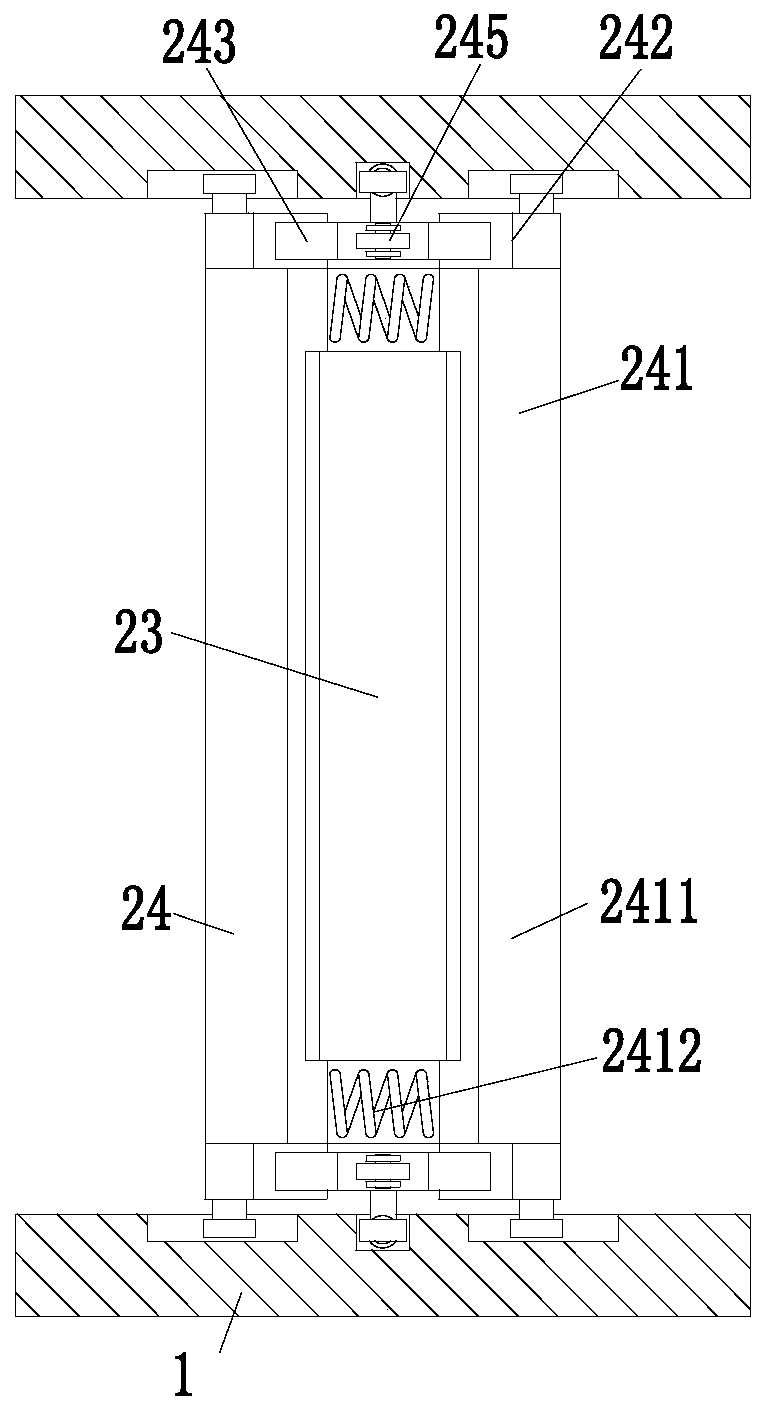 Yarn dip dyeing post-treatment device and method