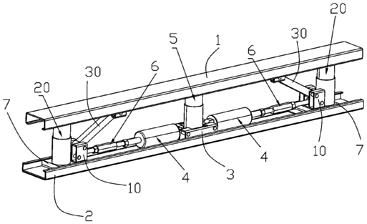 Energy-absorbing automobile and energy-absorbing mode during collision