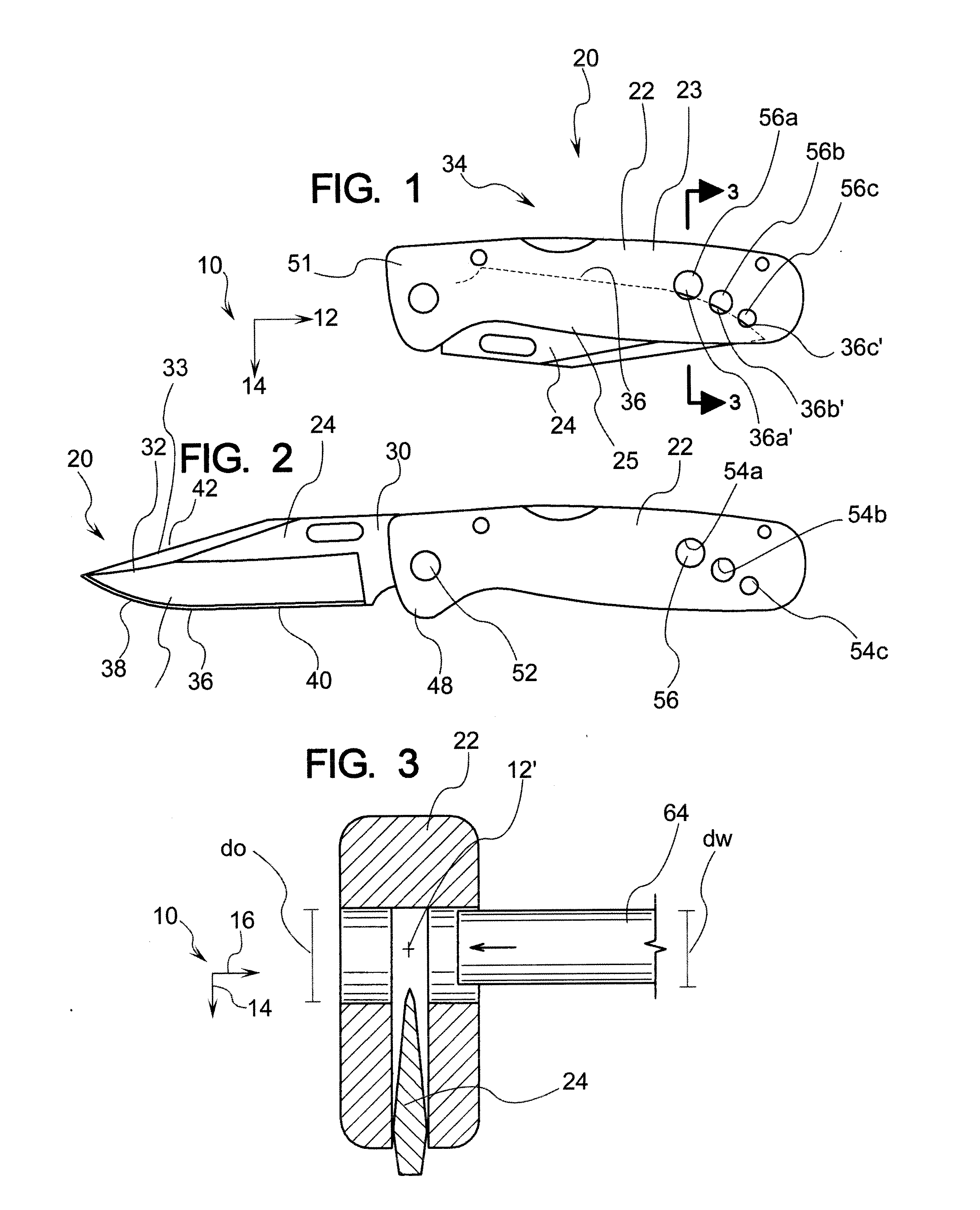 Wire stripping back bar knife