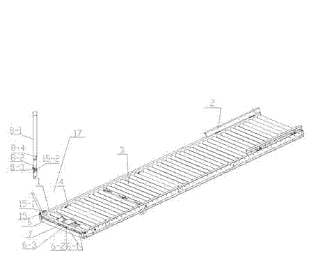 Automatic tray separation and manual release device for first-in first-out gravity slideway