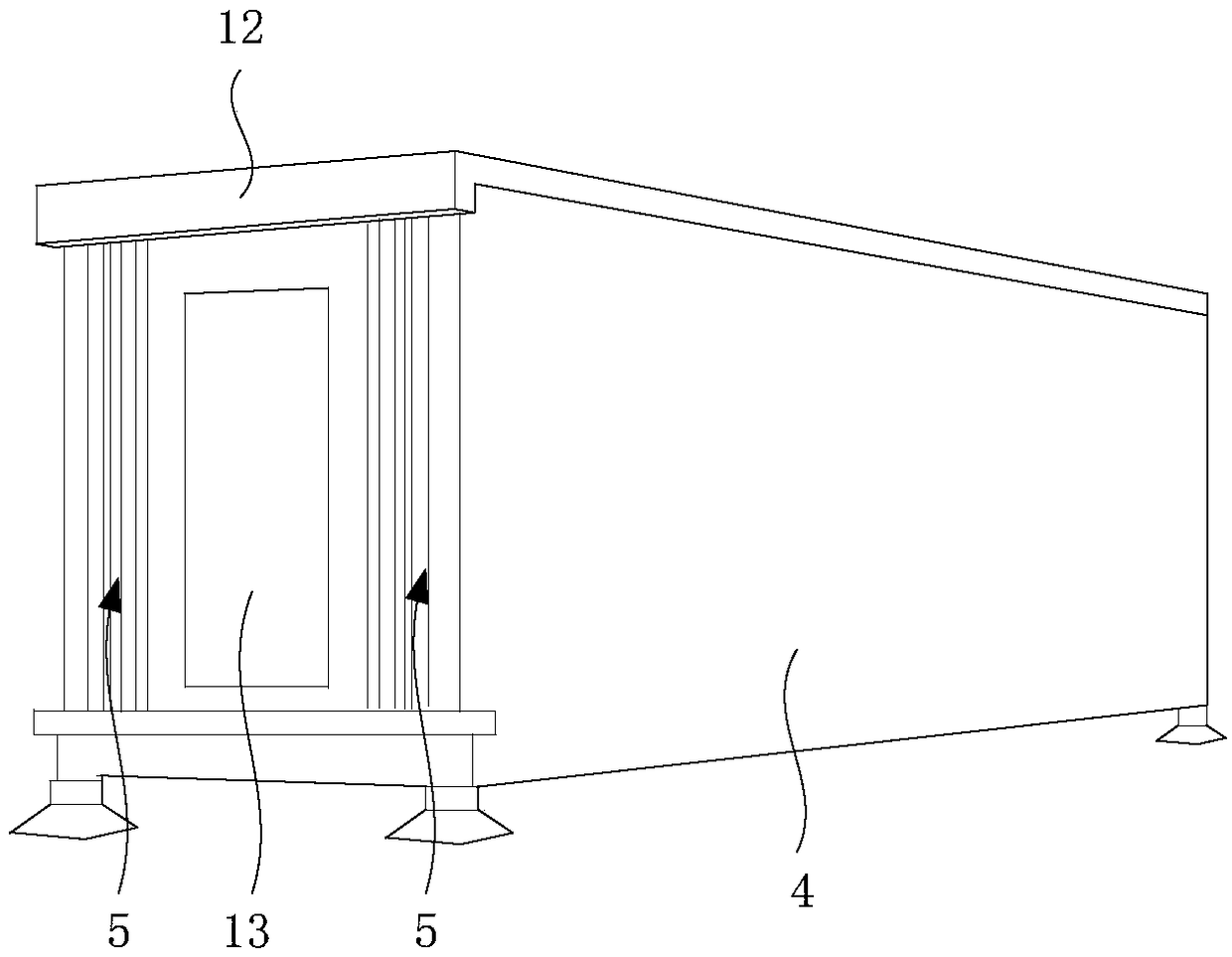 Foldable house