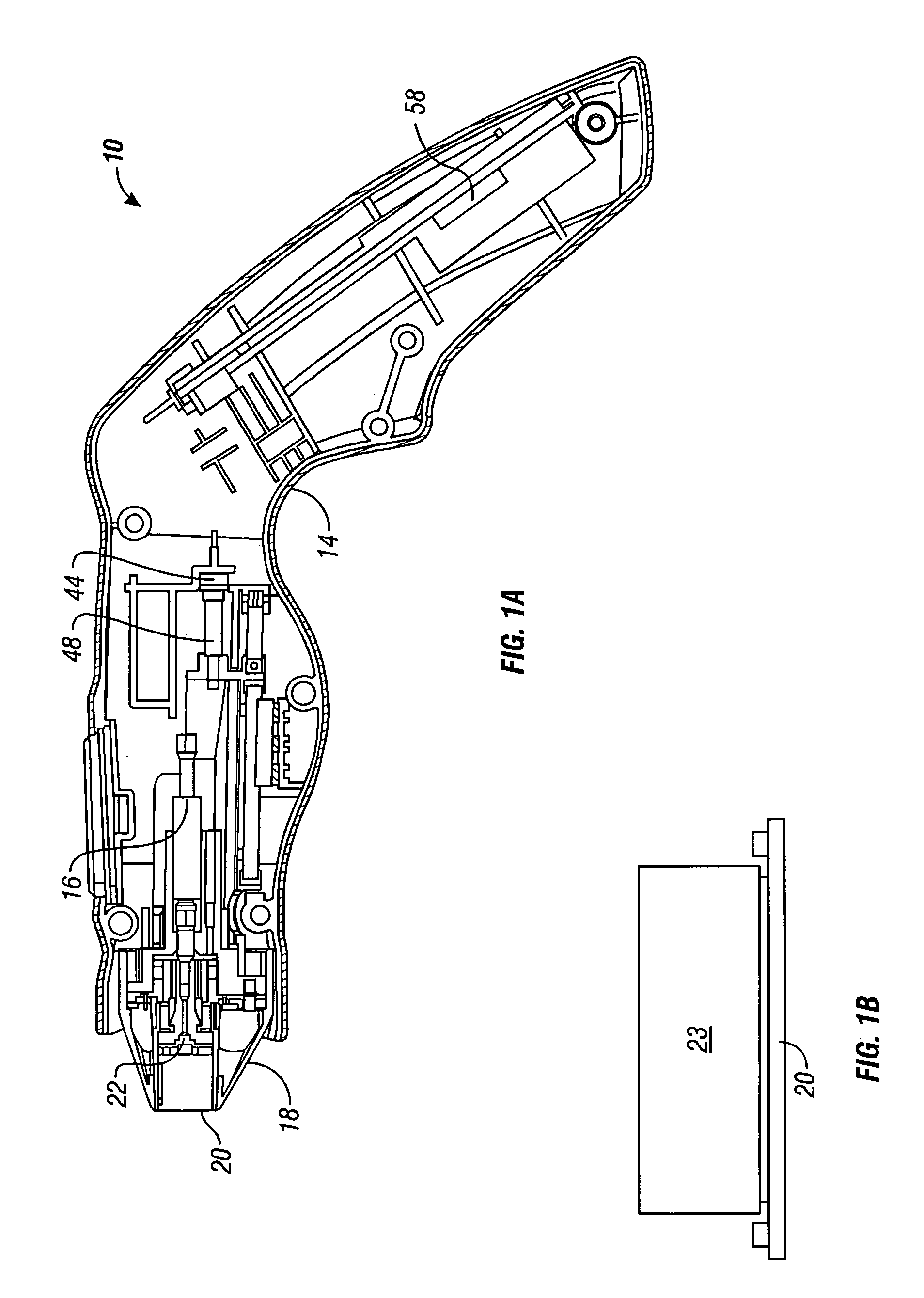 RF device with thermo-electric cooler