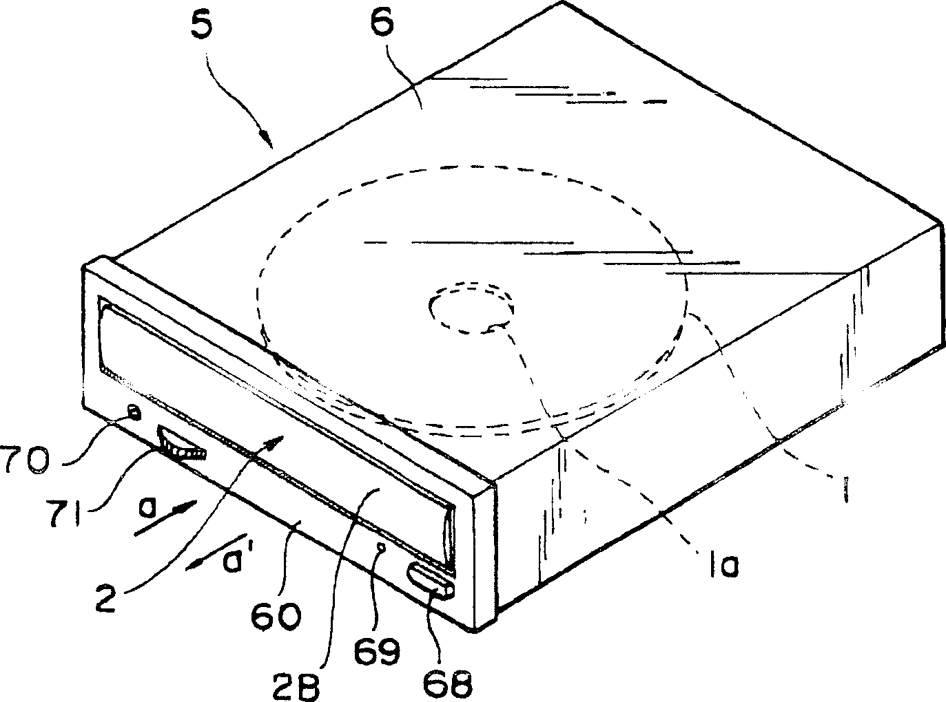 Disk drive device