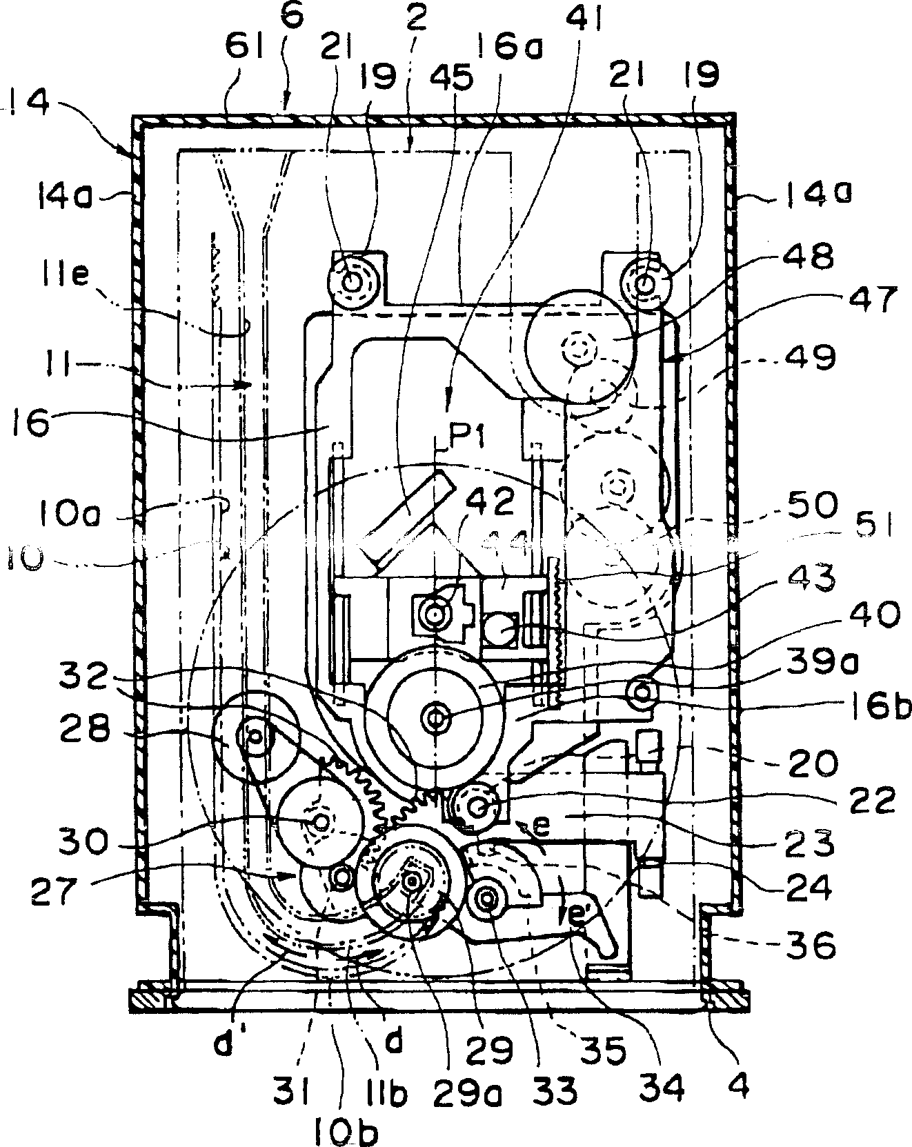 Disk drive device