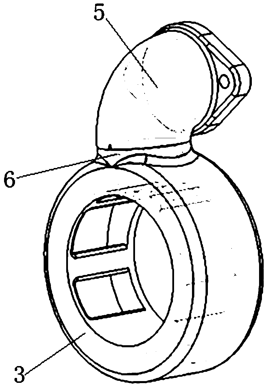 A kind of egr mixing device