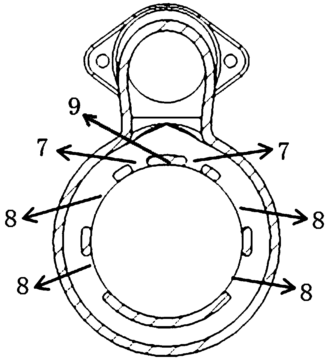 A kind of egr mixing device