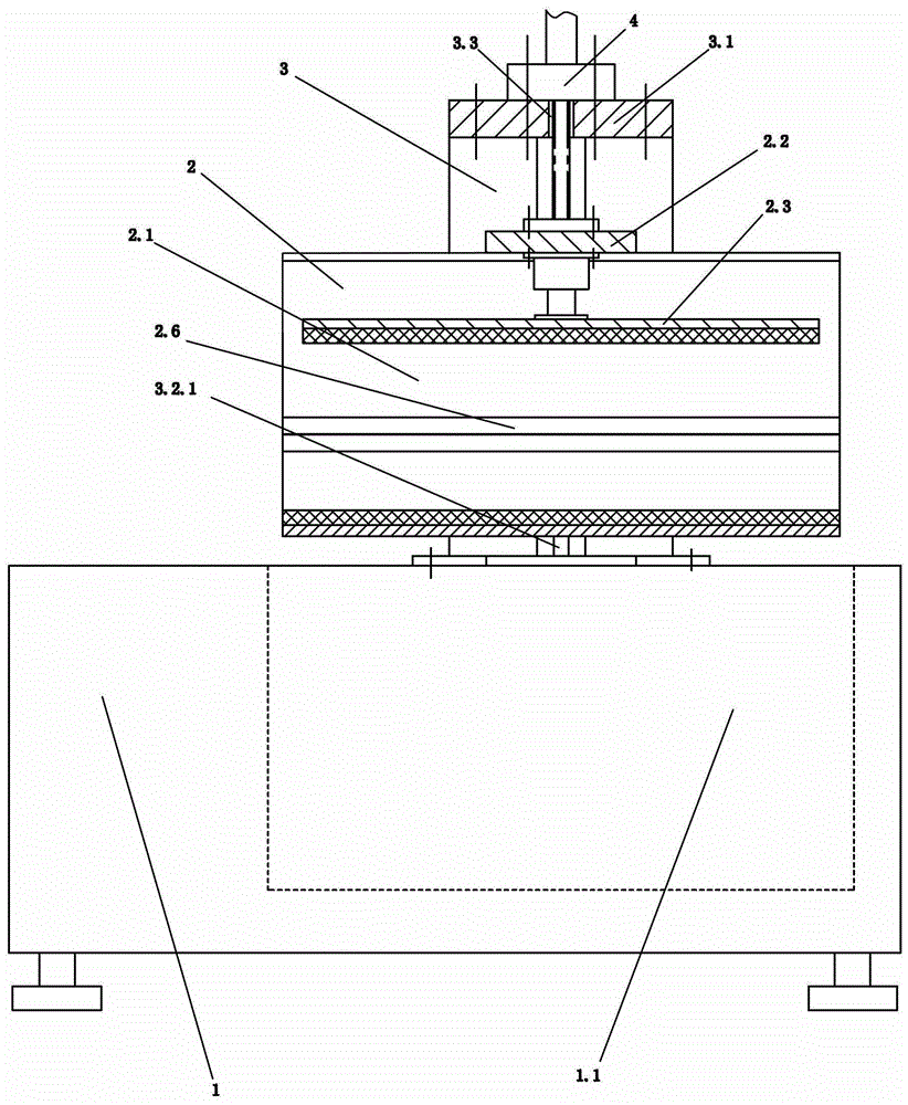 Oil tank air tightness water testing device