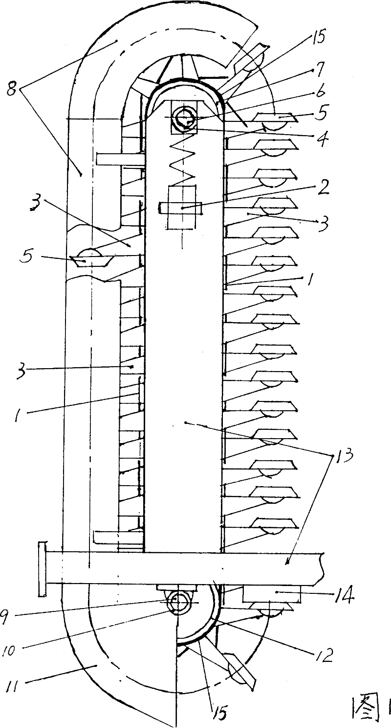 Seed-lifting machine of potato transplanting machine