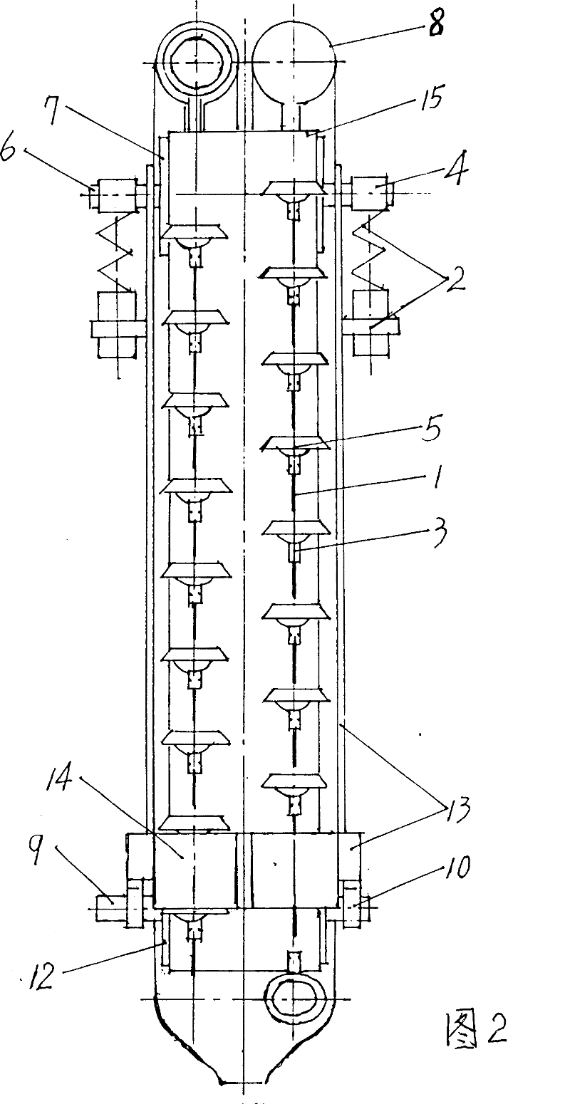 Seed-lifting machine of potato transplanting machine