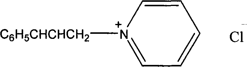 Ionic liquid containing cinnamyl functional groups and preparation method thereof