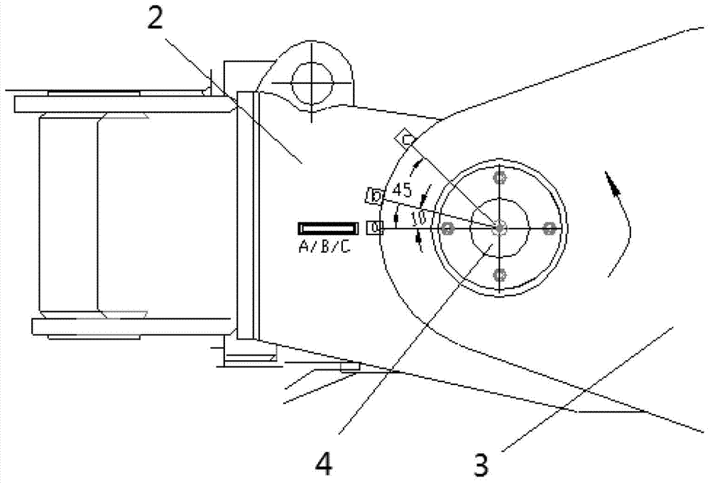 System and method for detecting open angle of super-lift device