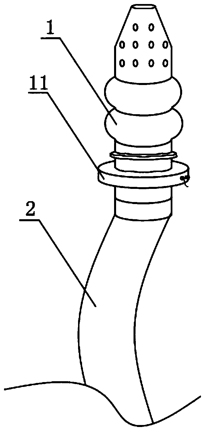 Adjustable positioning liver and gall drainage device