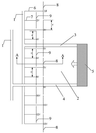 Directional joint-cutting and fracturing roof main roadway scour-preventing and roadway-protecting method and safe mining method