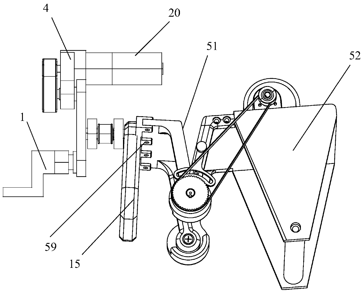 Flexible forearm rehabilitation training device