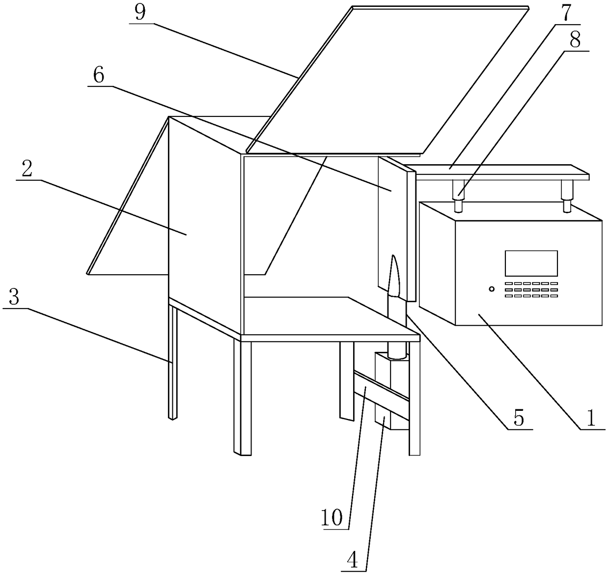 An insulated and environmentally friendly distribution box