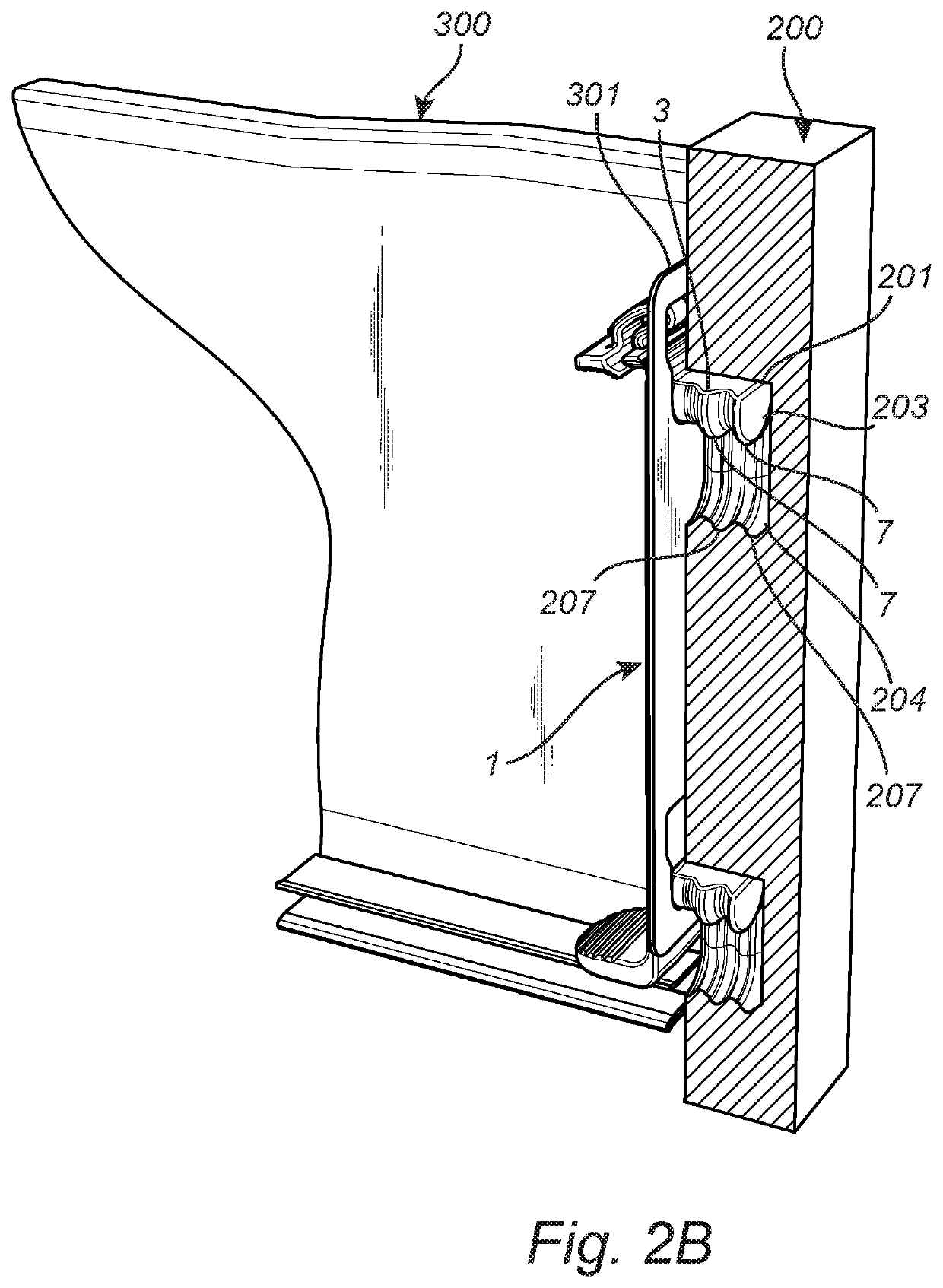 Connector bracket and system comprising a connector bracket adapted to form part of a locking arrangement