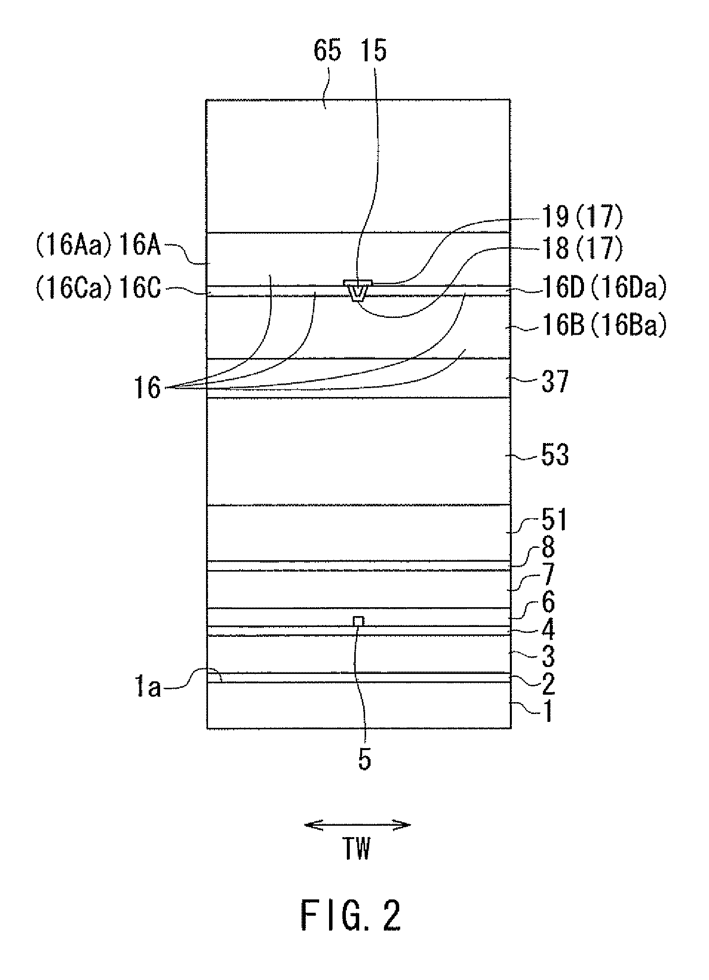 Magnetic head for perpendicular recording having a plurality of magnetic path portions