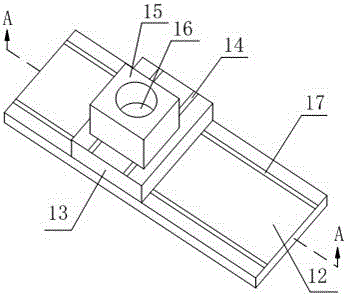 Weldability test dynamometry tool with solder position convenient to adjust