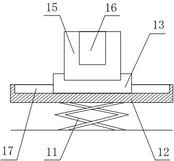 Weldability test dynamometry tool with solder position convenient to adjust