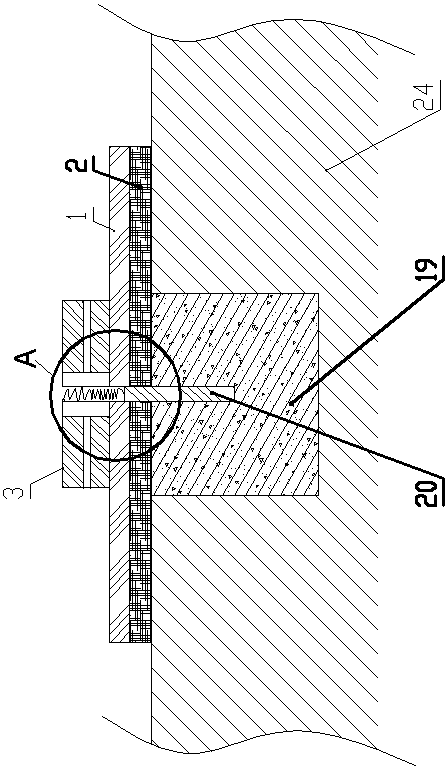 Bottom-fixed ADCP probe sink-float system, mounting method thereof and maintenance debugging method