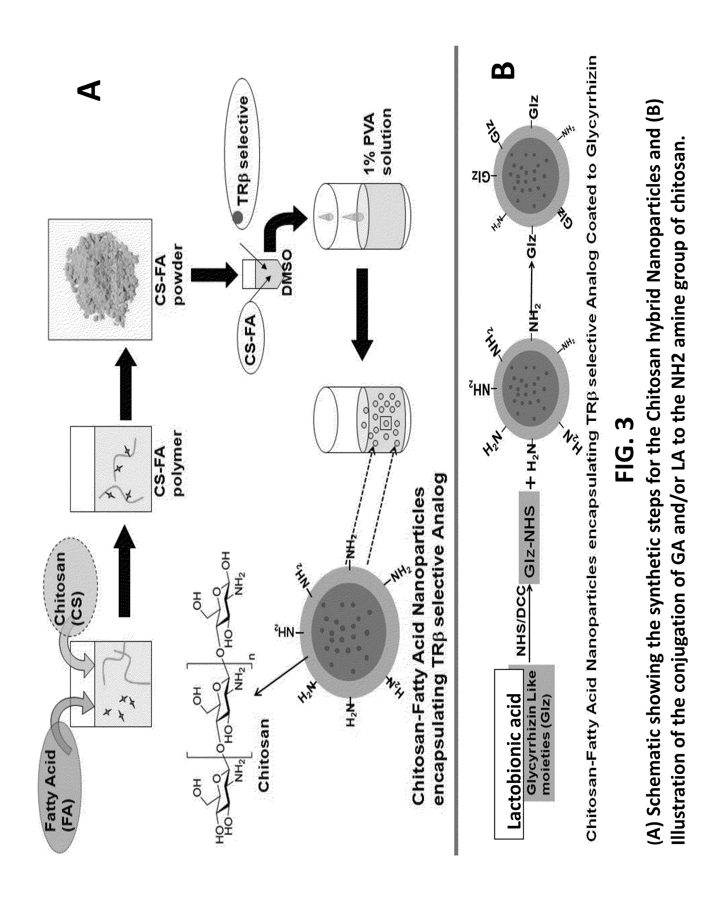 Nanoformulation and methods of use of thyroid receptor beta1 agonists for liver targeting