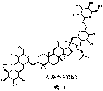 Xuesaitong pharmaceutical composition and preparation method, preparation and application thereof