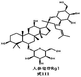 Xuesaitong pharmaceutical composition and preparation method, preparation and application thereof