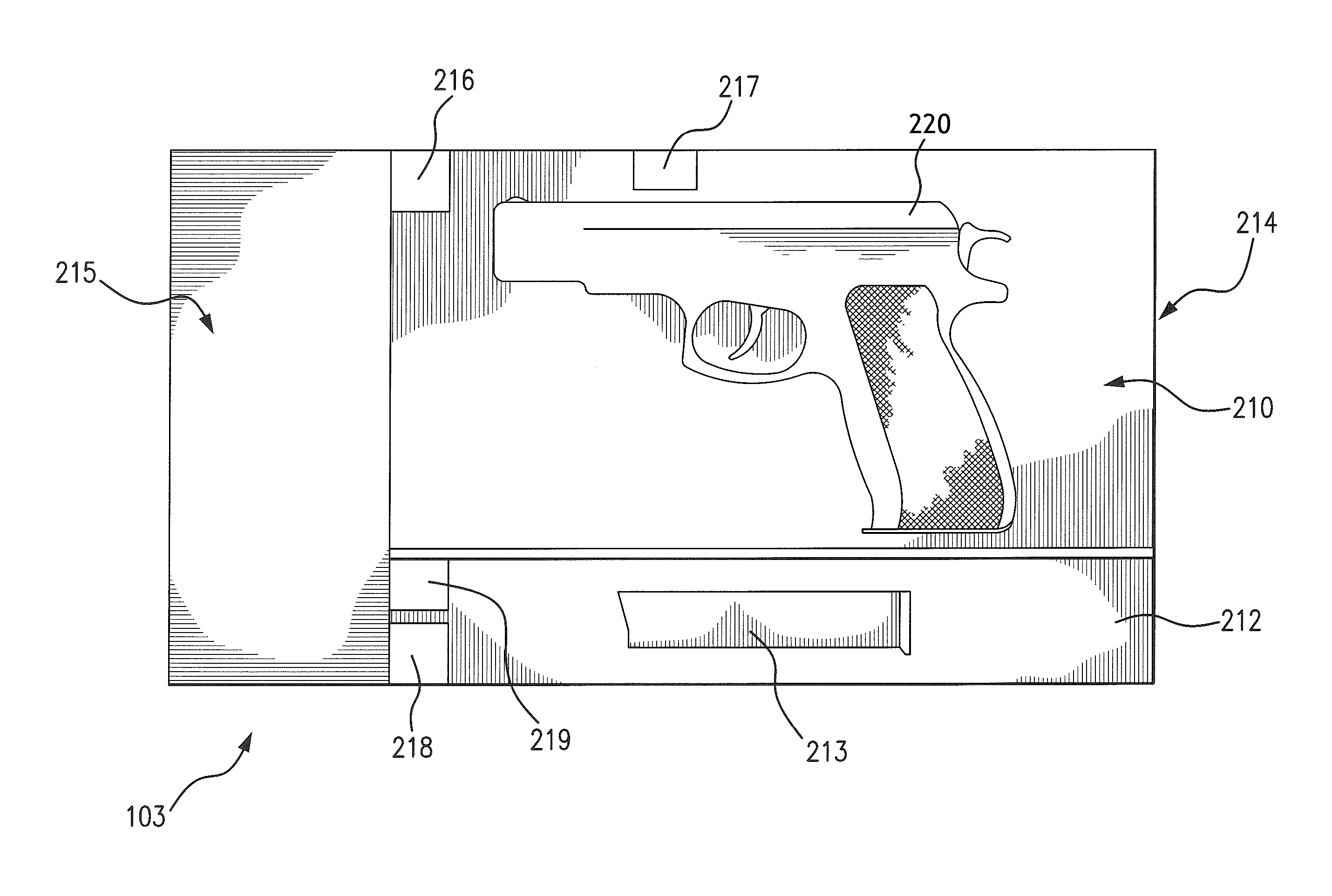 Security system for identifying disturbances in a building