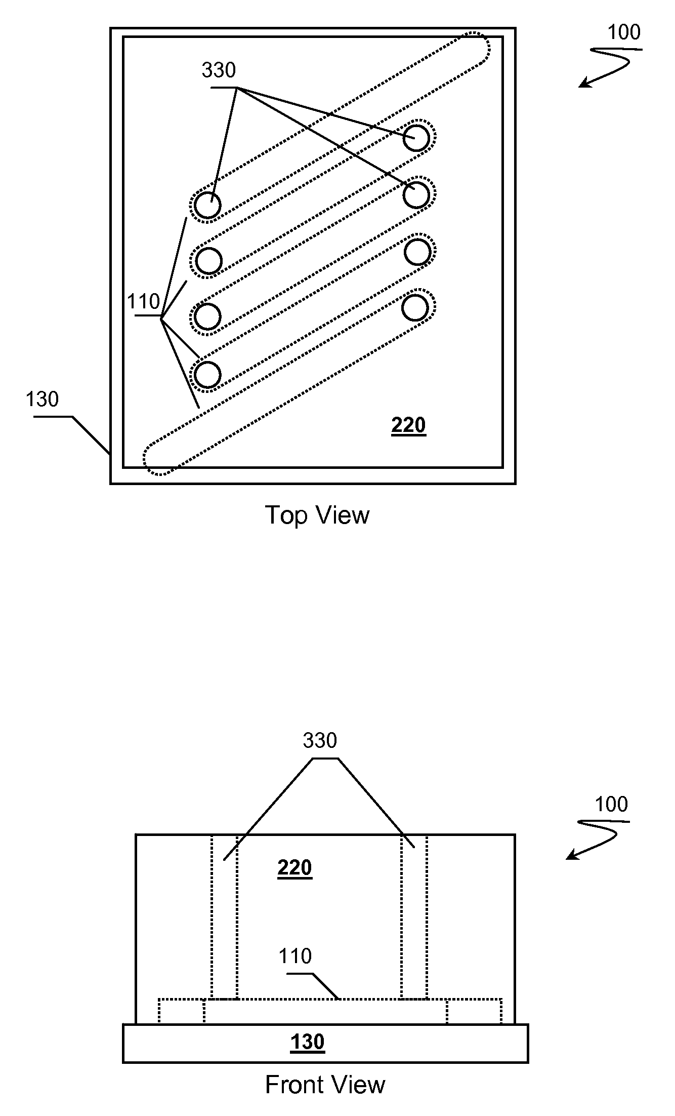 Solid State Components Having an Air Core
