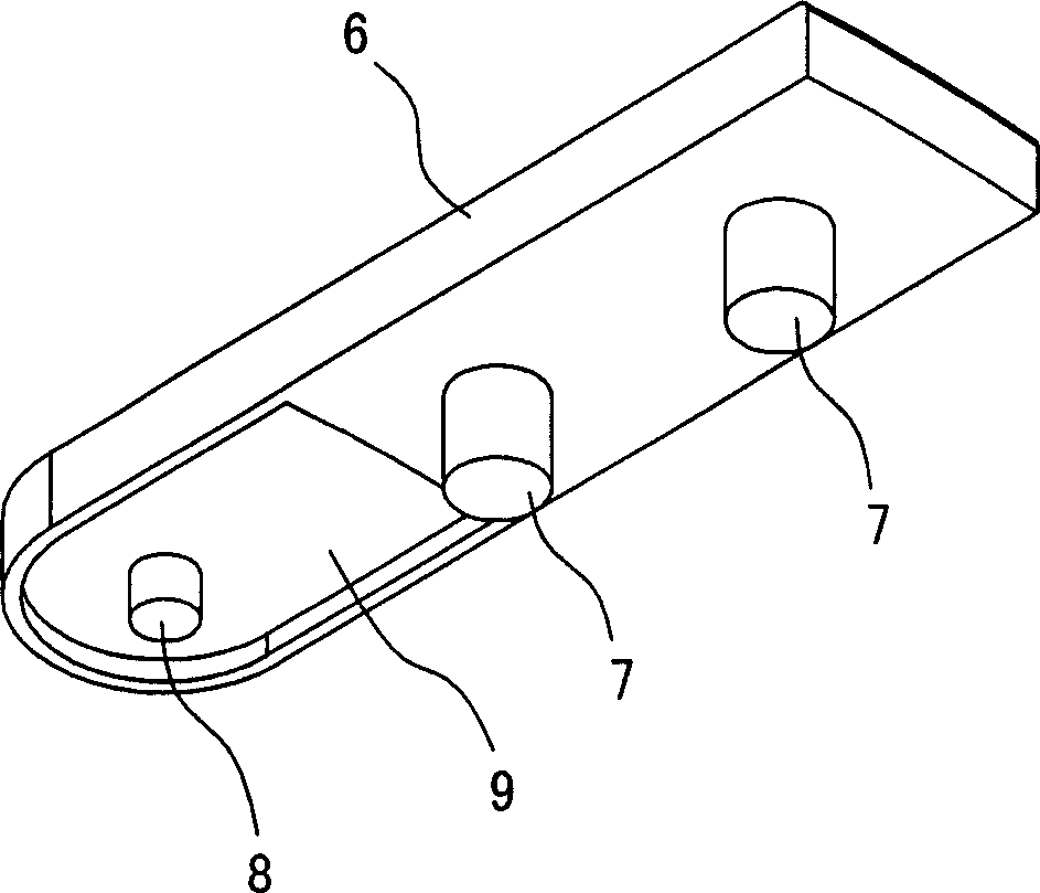 Burner with ignition needle protection structure
