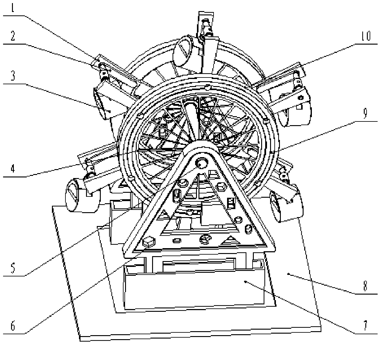 A three-dimensional cultivation system for rotary irrigation