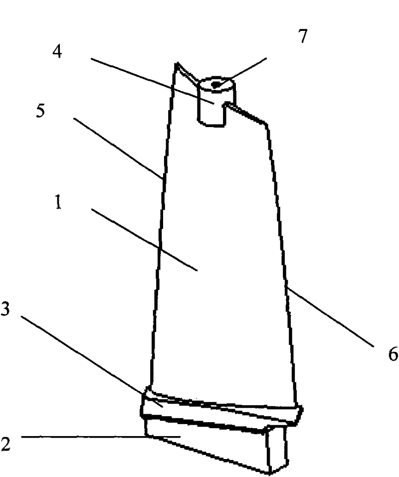 Method for electrochemically machining titanium alloy large-scale blades