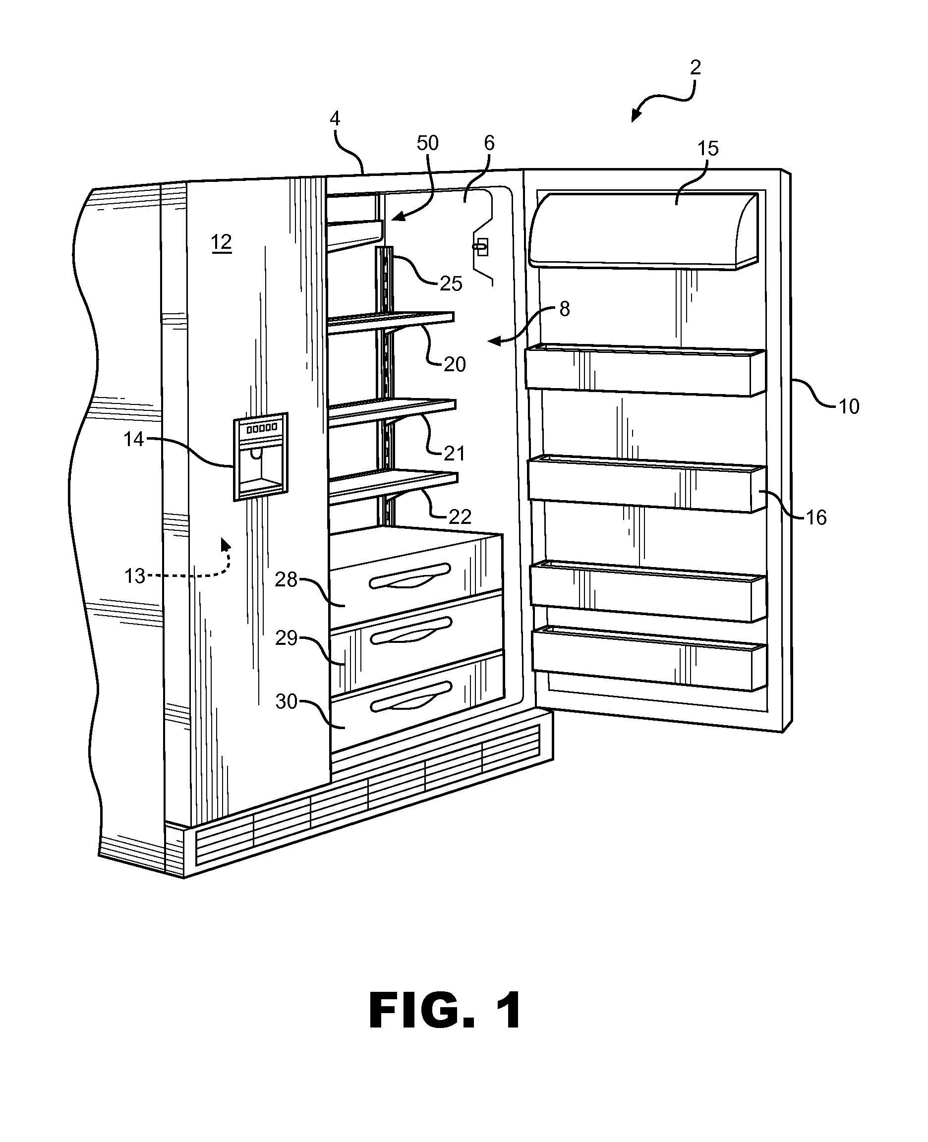 Vertical ice maker producing clear ice pieces