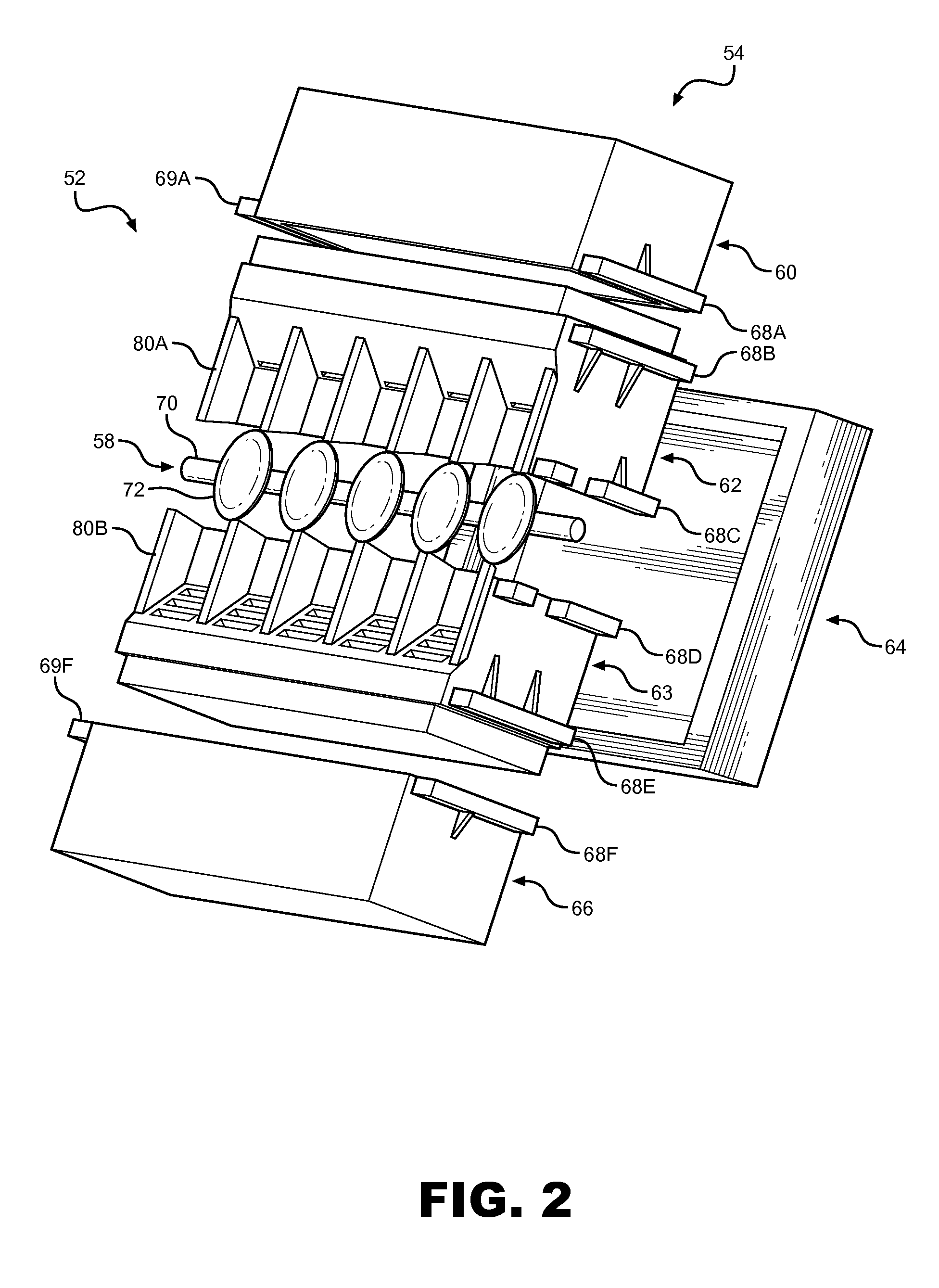 Vertical ice maker producing clear ice pieces