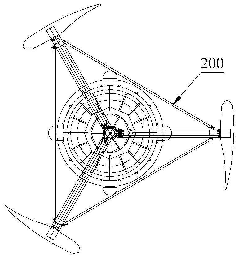 Dual-drive wind power generation signal tower