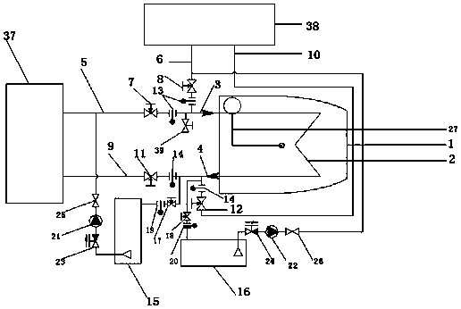 Novel cargo oil temperature control system and method for chemical cargo ship