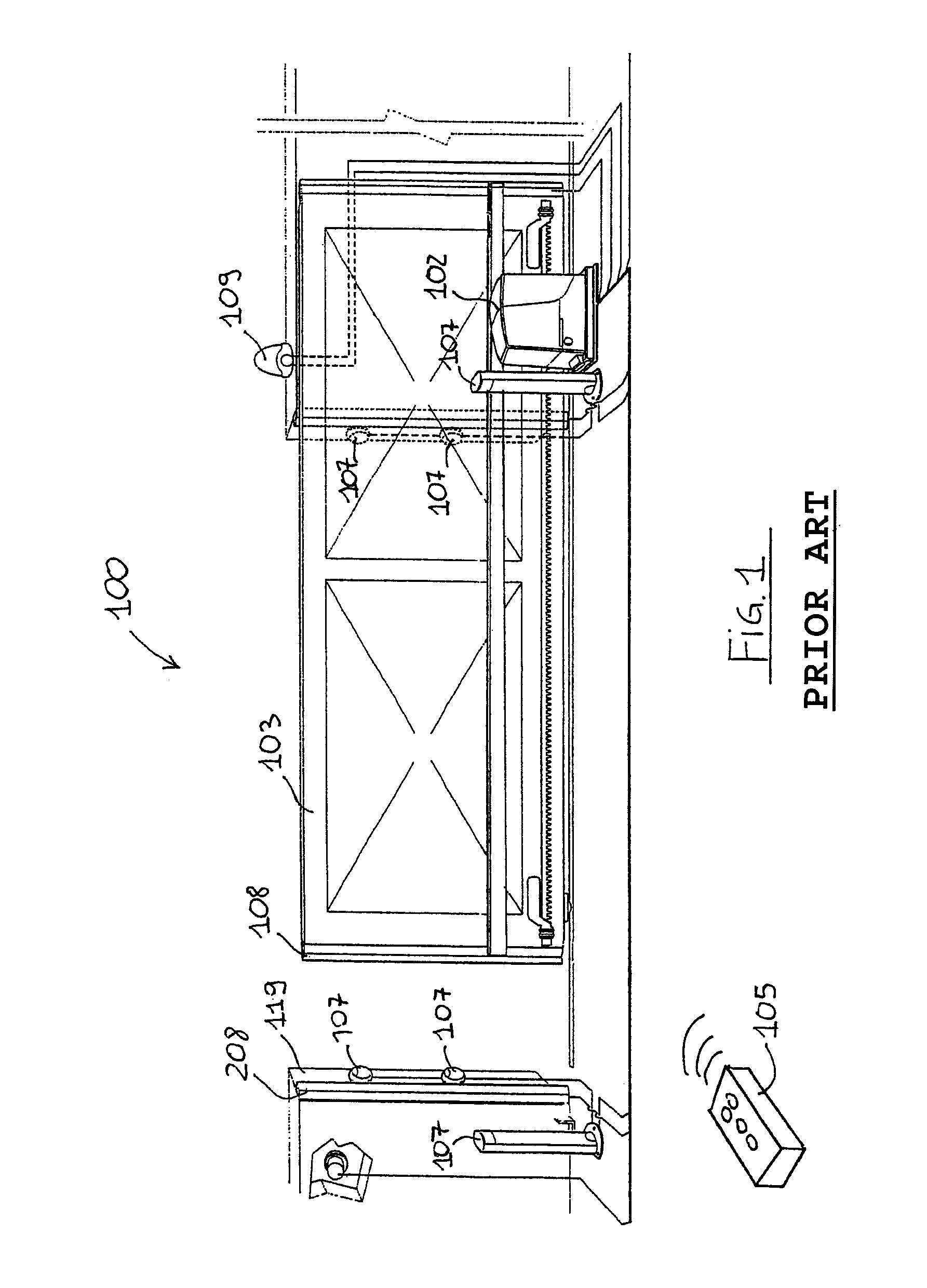 Method and device for automatic systems designed to operate movable barriers