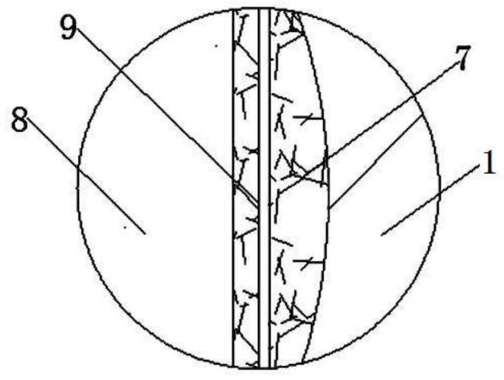 An anti-sewage backflow device for urban manholes based on the principle of electromagnetic induction