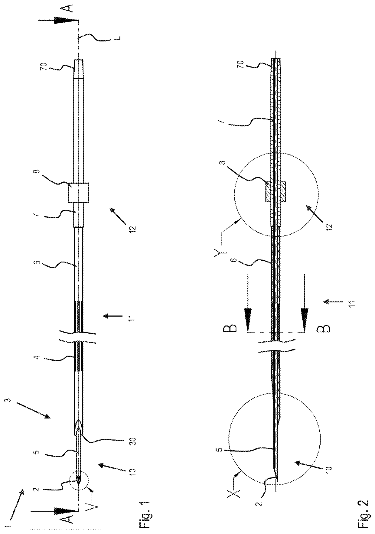 Hollow needle for a sample pipettor