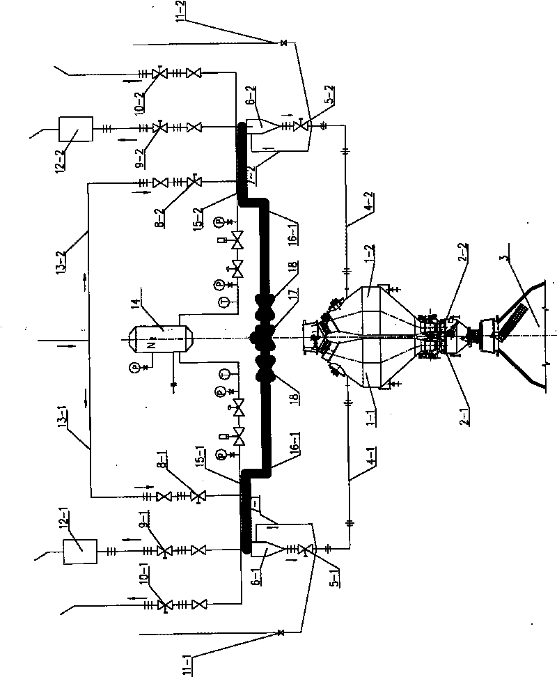 Blast-furnace pressure-discharging gas recovering device and method