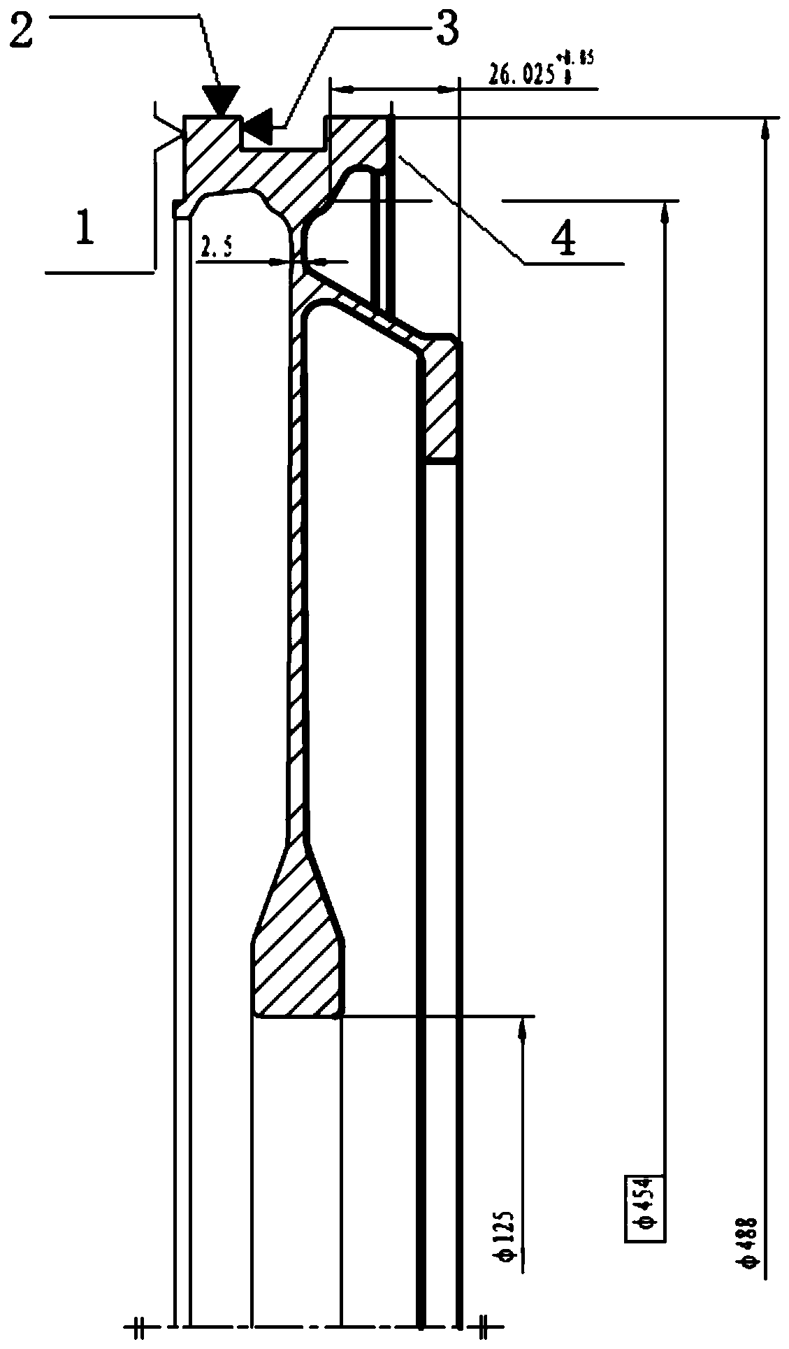 Thin-wall part machining method