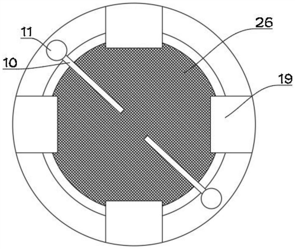 Silt remover pipe head for hydraulic engineering design