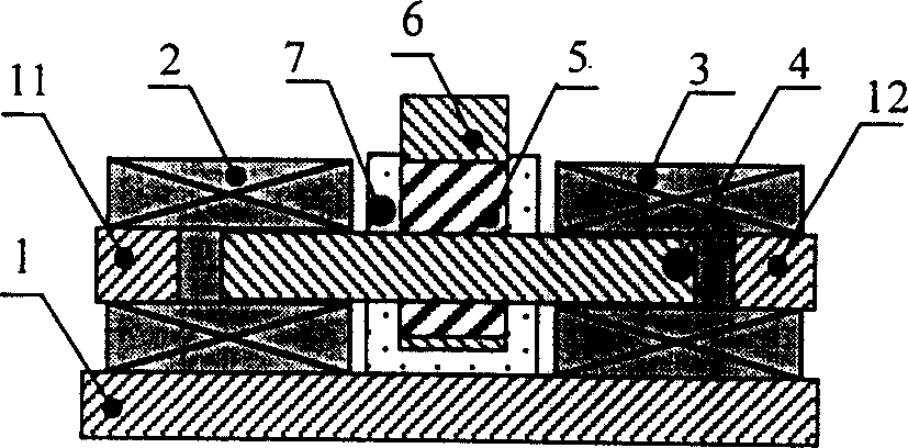 Magnetic attracted plane reflective mirror optical valves