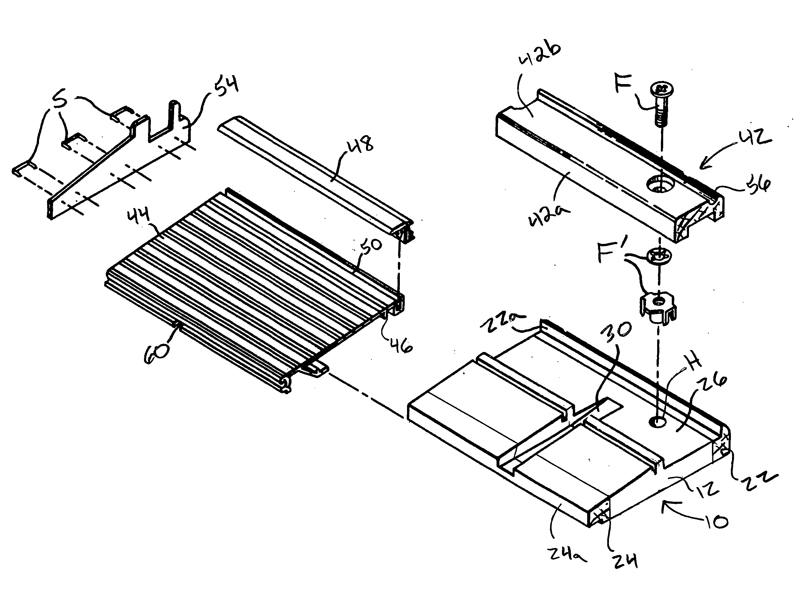Banded door sill base and door sill assembly, and method of forming same