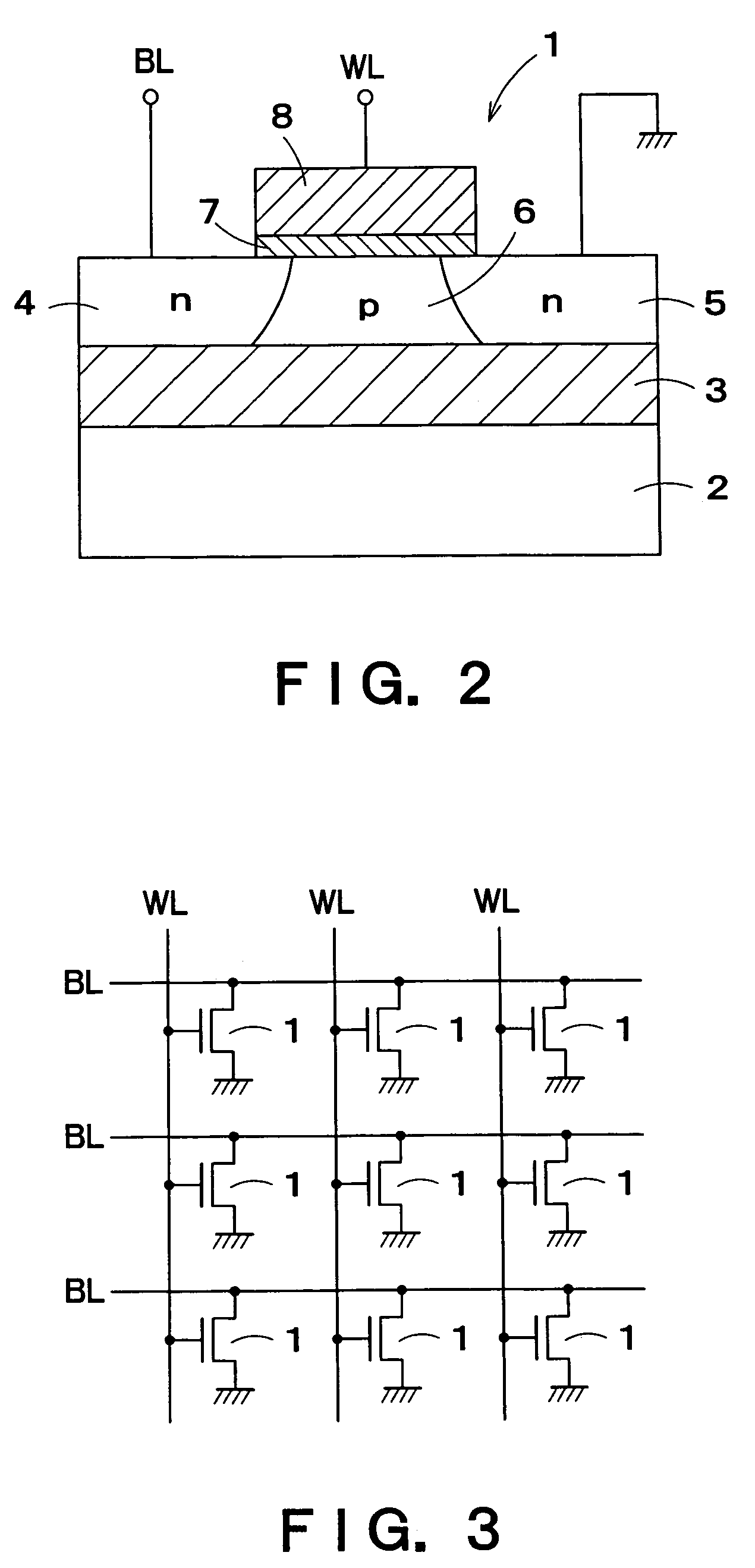 Floating body cell memory and reading and writing circuit thereof